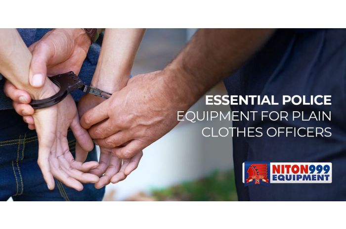 Essential Police Equipment for Plain Clothes Officers