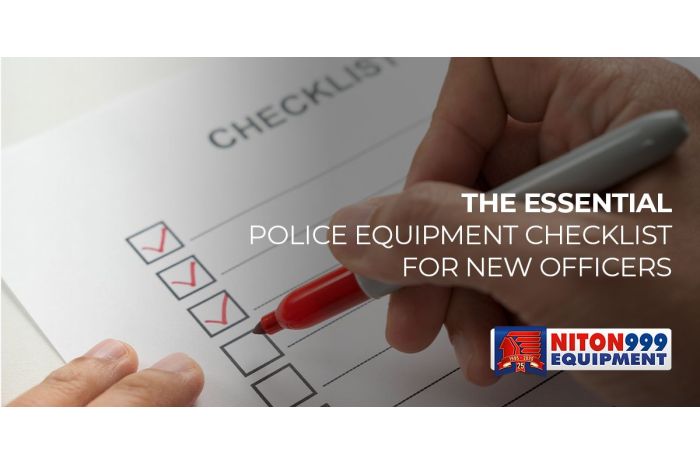Equipment Checklist for new police officers