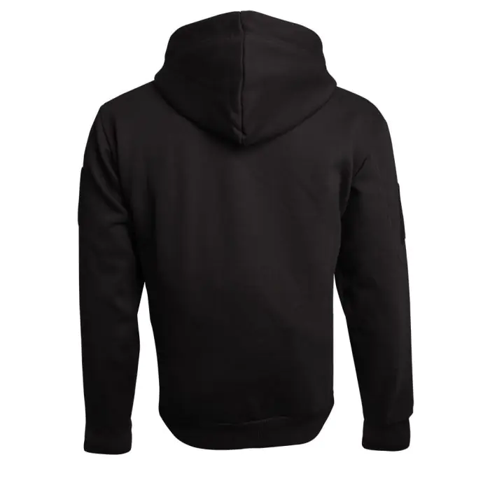 Niton Tactical Black Hoodie – Heavyweight, Customisable Durable