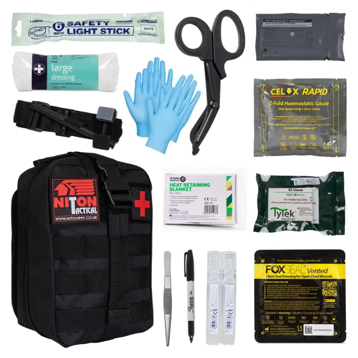 IFAK Tactical Trauma Kit for D13 Trained Police - Niton999