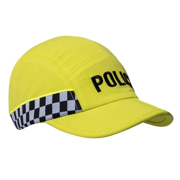 帽子 NWLIT Props Store Sunshade Cap Niton Tactical Police Hi-Vis Yellow Foldable Cap - Niton999