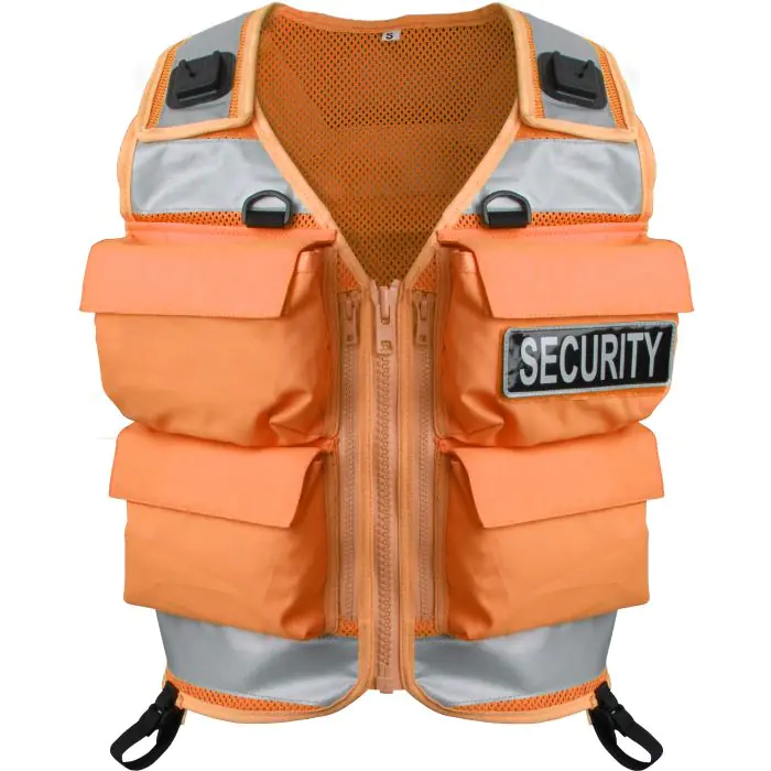 Niton Tactical 4 Pocket Vest - ORANGE - Niton999