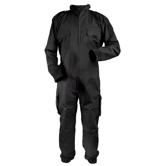 Niton Tactical Polycotton RipStop Coveralls – Black Niton999