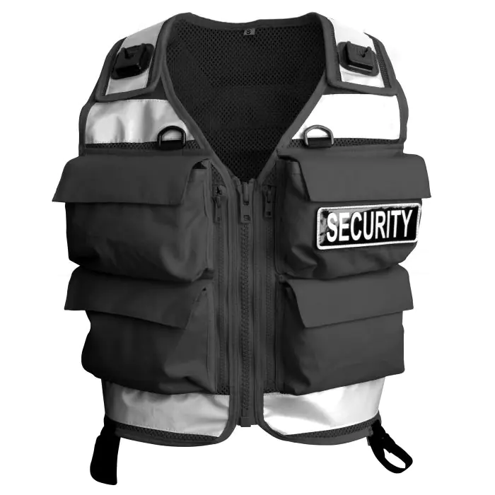 Niton Tactical 4 Pocket Vest - BLACK - Niton999