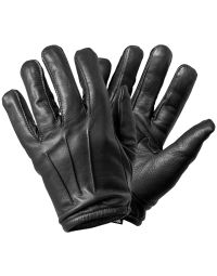 Niton Tactical Search Gloves, Black Leather Search Gloves