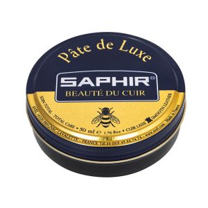 Saphir Pate De Luxe – 50ml Black Wax Boot Polish