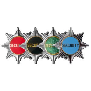 Security Officer Star Cap Badge