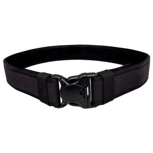 Bianchi Accumold 7210 Duty Belt. 50mm width with a Foam centre and a stiffener sandwiched between two layers of closed-cell foam for support and comfort, as well as a Tri-release shatter-resistant buckle.
