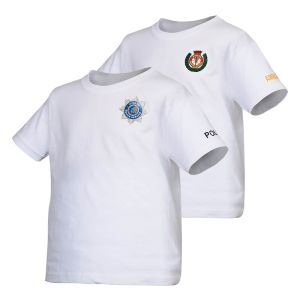 Niton999 Kids White T-shirt – Police Or Ambulance