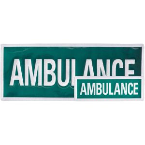 Ambulance Sew On Reflective Badges