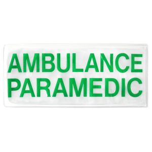 Ambulance Paramedic Hook & Loop Reflective Badges