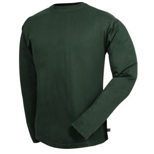 Niton Tactical Midnight Green Long Sleeve T-Shirt - 100% Ringspun Cotton 