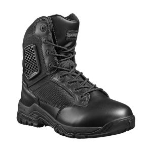Magnum Strike Force 8.0 Boots - WP SZ Boots, Ideal Police, Patrol, or Security boots. Waterproof Footwear with side zip function.