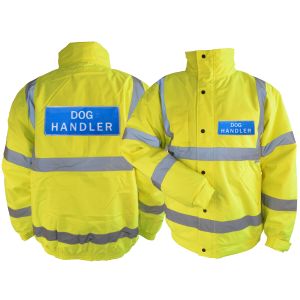 Hi-Vis Dog Handler Blouson Jacket - Yellow