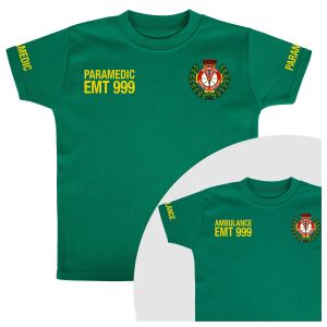 CUSTOMISE ME - Children's AMBULANCE or PARAMEDIC Raid T-Shirt