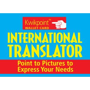International Visual Language Translator - Wallet Size
