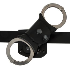 Niton Tactical Leather Belt Cuff Holder for Rigid Handcuffs