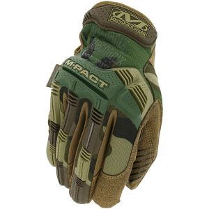 Mechanix Wear M-Pact - Woodland Camo Tactical impact gloves
