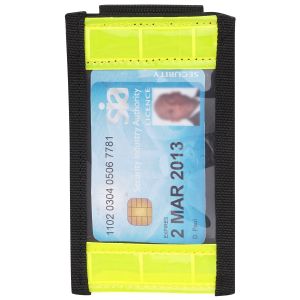 Hi-Vis Belt Mounted ID Holder