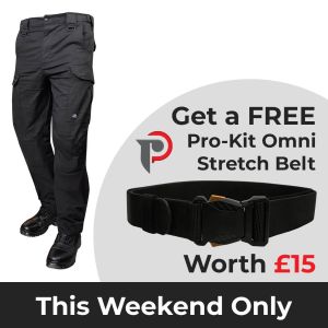 Niton Tactical Stretch Ripstop Tactical Trousers – Black 