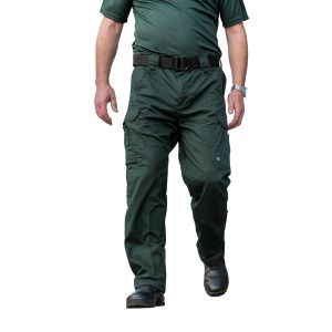 Front view of Men's Paramedic Trousers, showing multiple pockets and belt loops.
