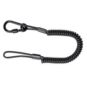 Ballistic Lanyard with Carabiner Clip