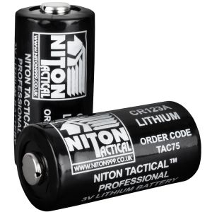 MATES RATES CR123 Lithium Batteries - 2 Batteries