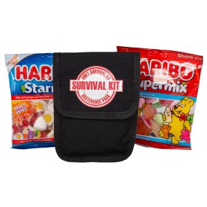 Niton Tactical Shift Survival Kit, packed with sweets, our Shift Survival Kit pouch is the ideal gift for those with a sweet tooth!