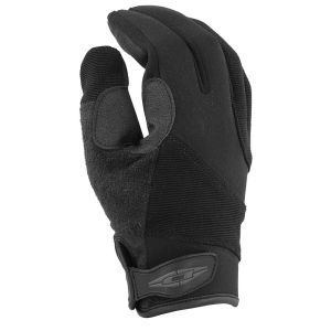 A close-up of the back of the Patrol Guard™ Gloves showing black neoprene and spandex material.