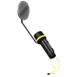 Rigid Mirror Handle with Torch