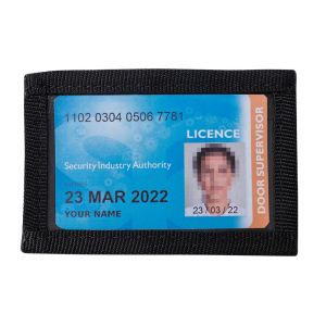 Niton Tactical Mini ID & SIA badge holder - Black