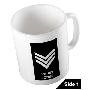 Niton999 Customised Mug With Chevrons