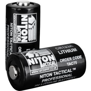 Niton Tactical Lithium CR123 Batteries - Singles