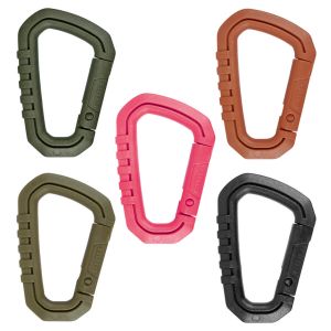 3 Pack Polymer Carabiner