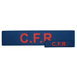 Niton Tactical Woven C.F.R. (Community First Responders) Patch – Navy