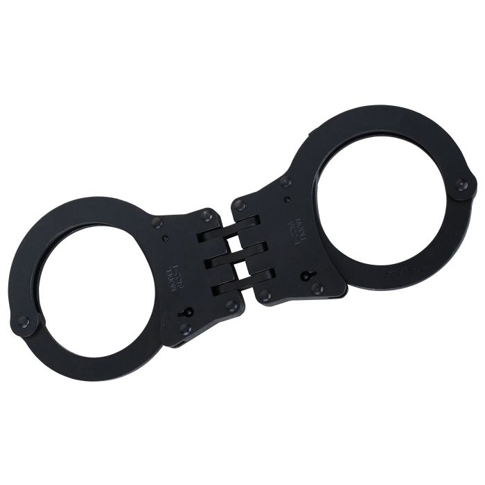 Hiatt Standard Hinge Handcuffs - Black