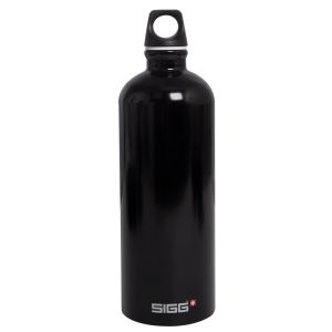 The Swiss original in a classic design. Made from a single piece of high-quality aluminium, making it light and strong. It keeps a tight seal, even with carbonated drinks. 1 Litre version.