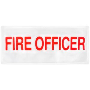 Fire Officer Sew On Reflective Badges