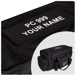 Blueline Patrol Bag with hook and loop patch. Personalise your bag with this patch and make it stand out from the crowd.