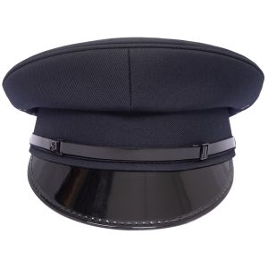 Security Flat Peaked Navy Cap