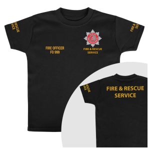 Kids T-Shirt - Standard Customisation - Fire & Rescue