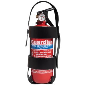 The Leather Fire Extinguisher Holder has been manufactured in the UK from Heavy-duty leather. Ensuring the strength required to hold the Fire Extinguisher securely to your duty belt.