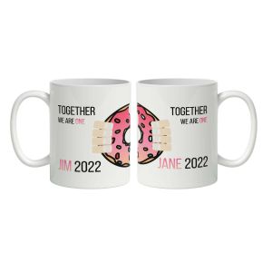 Perfect Pair Personalised Mug. Show someone you care with our limited edition Perfect Pair Love Mugs.