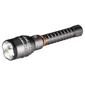Nebo 12K Torch, is USB-C rechargeable with a USB power bank, 2x adjustable zoom and is waterproof (IP67) and impact-resistant.