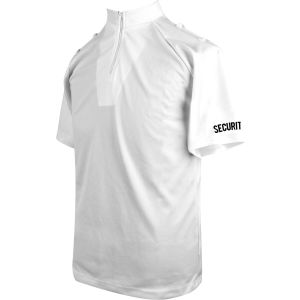 Niton Tactical Security Short Sleeve Comfort Shirt - White - These shirts are specifically designed to wick moisture away from the body in the same way technical sports shirts work. The close fit means it can be worn under armour or several layers without