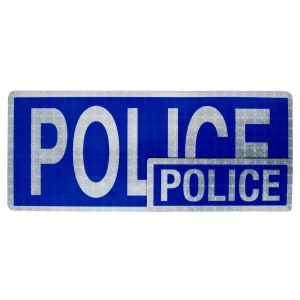 Superior Grade Reflective POLICE Logos