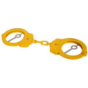 Peerless 750 Coloured Chainlink Cuffs - Yellow

The colour finish helps to prevent equipment loss by allowing for easy property identification and tracking. Colour can also be used to enable or reinforce a classification system such as threat level.