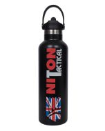 Niton Tactical Insulated Water Bottle - Black - 750ml