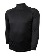 Niton Tactical Long Sleeve Comfort Shirt – Black Moisture Wicking Tactical Shirt