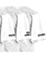 Customisation Service - Black Comfort Shirt Stencil Logos - Pairs